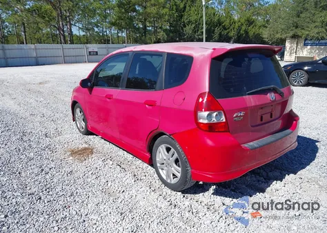 2008 Honda Fit Sport from USA, damaged, VIN JHMGD38678S015770
